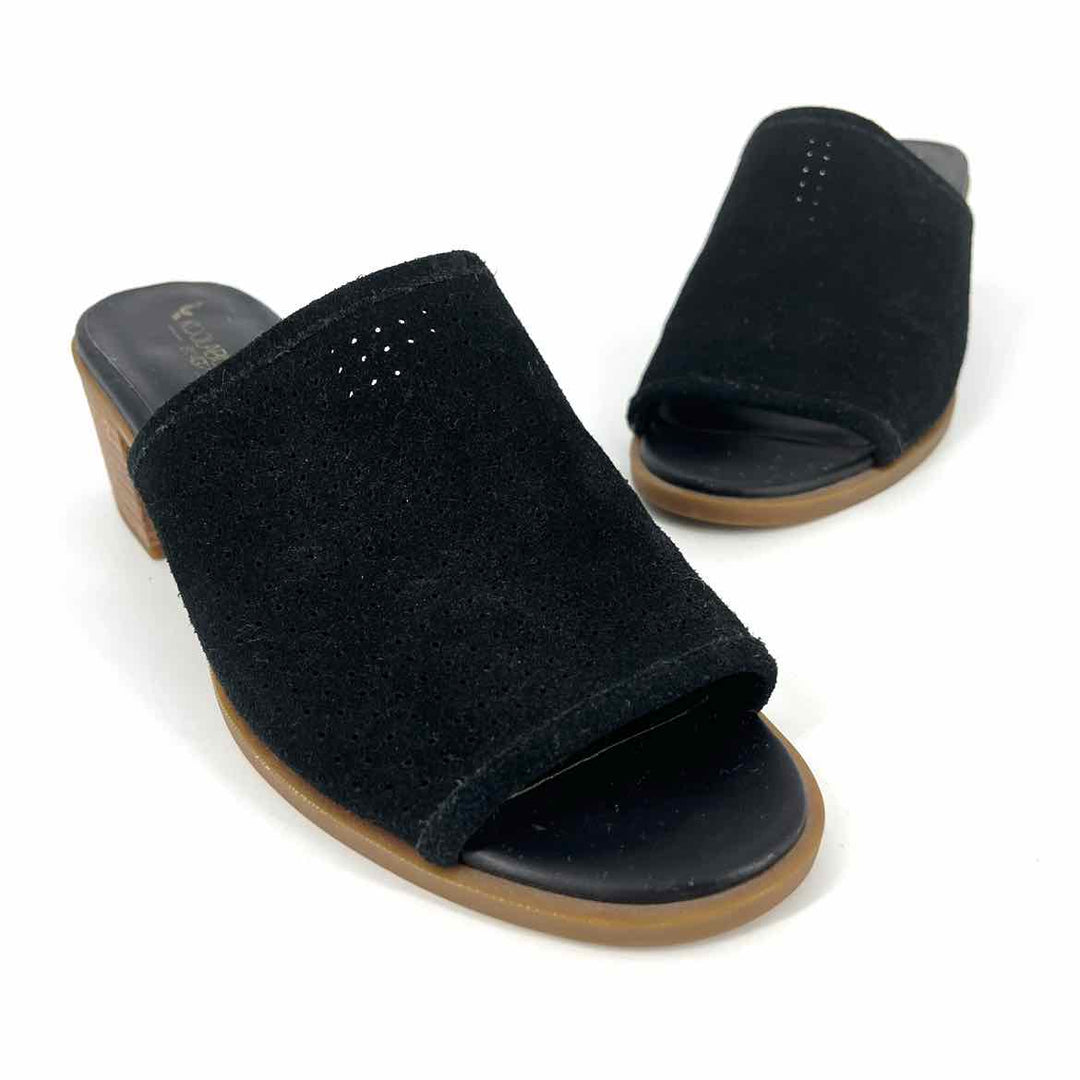 Shoe Size 10 KOOLABURRA Black Suede Sandals