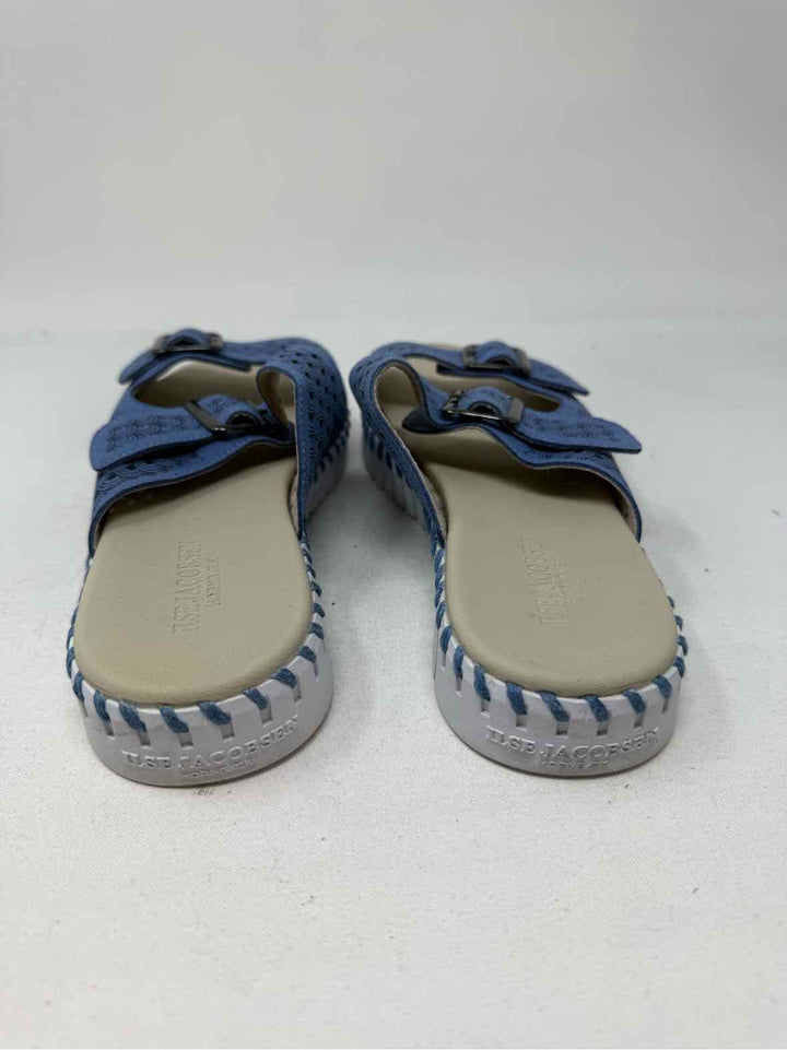 Shoe Size 37 ILSE JACOBSEN Blue Sandals