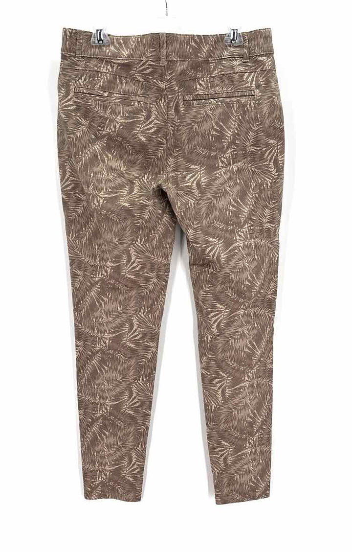 Size 12 DEMOCRACY Brown Print Pants