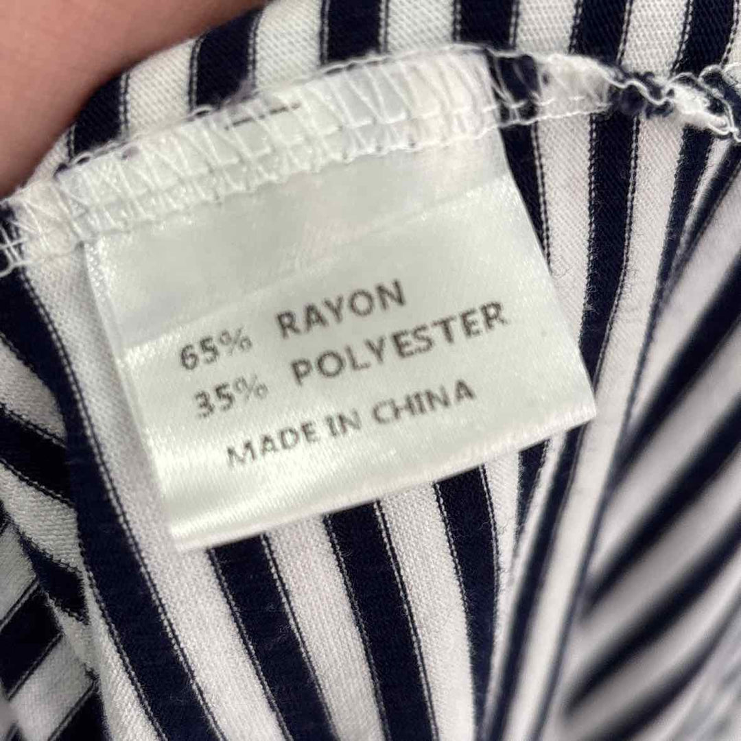 Size XL Navy Print Dress