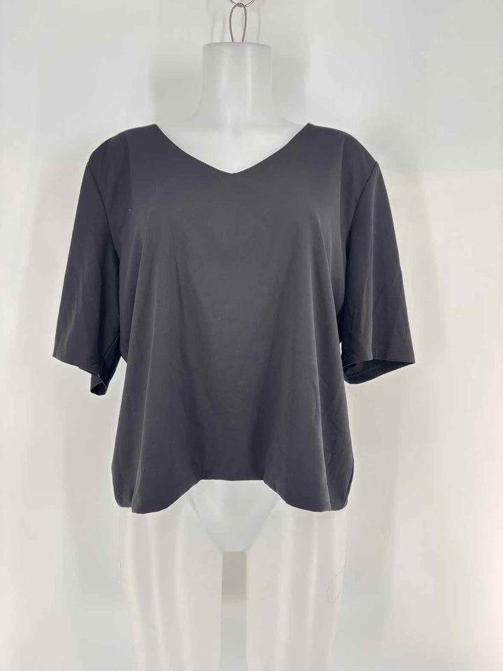 Size 3X SPANX Black Shirt