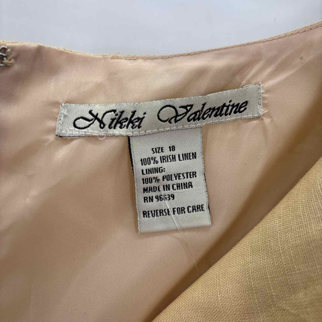 Size 18 Tan Dress