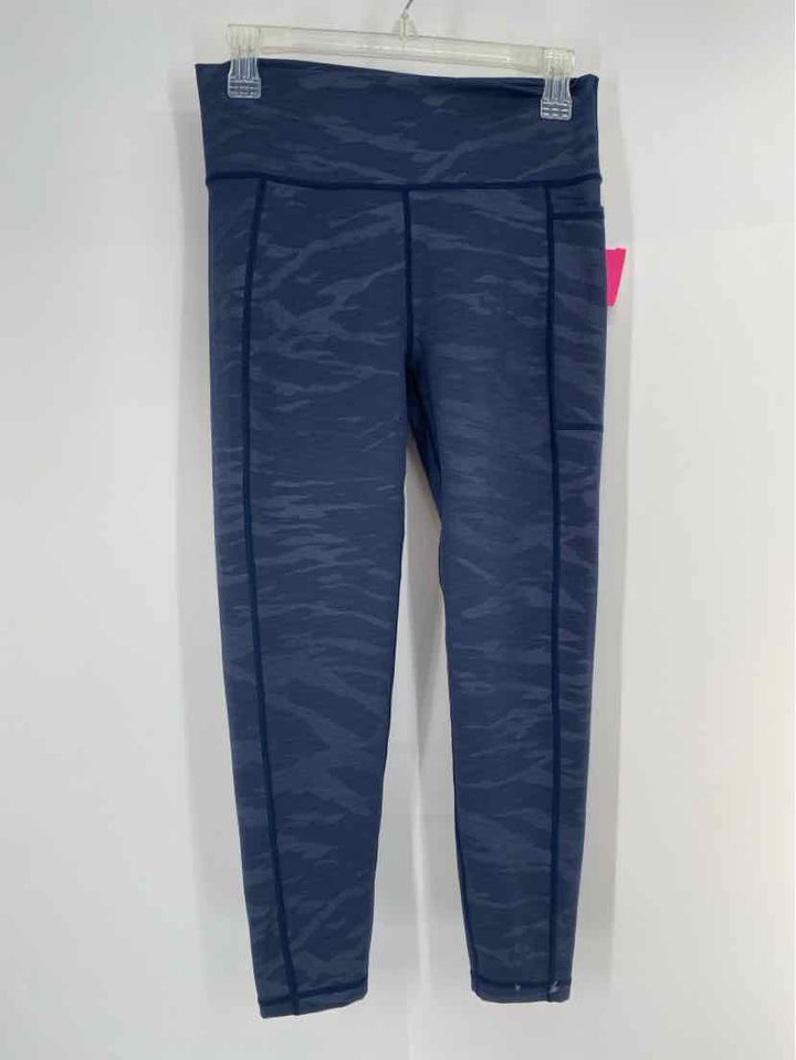 Size L SWEATY BETTY Navy Print Pants