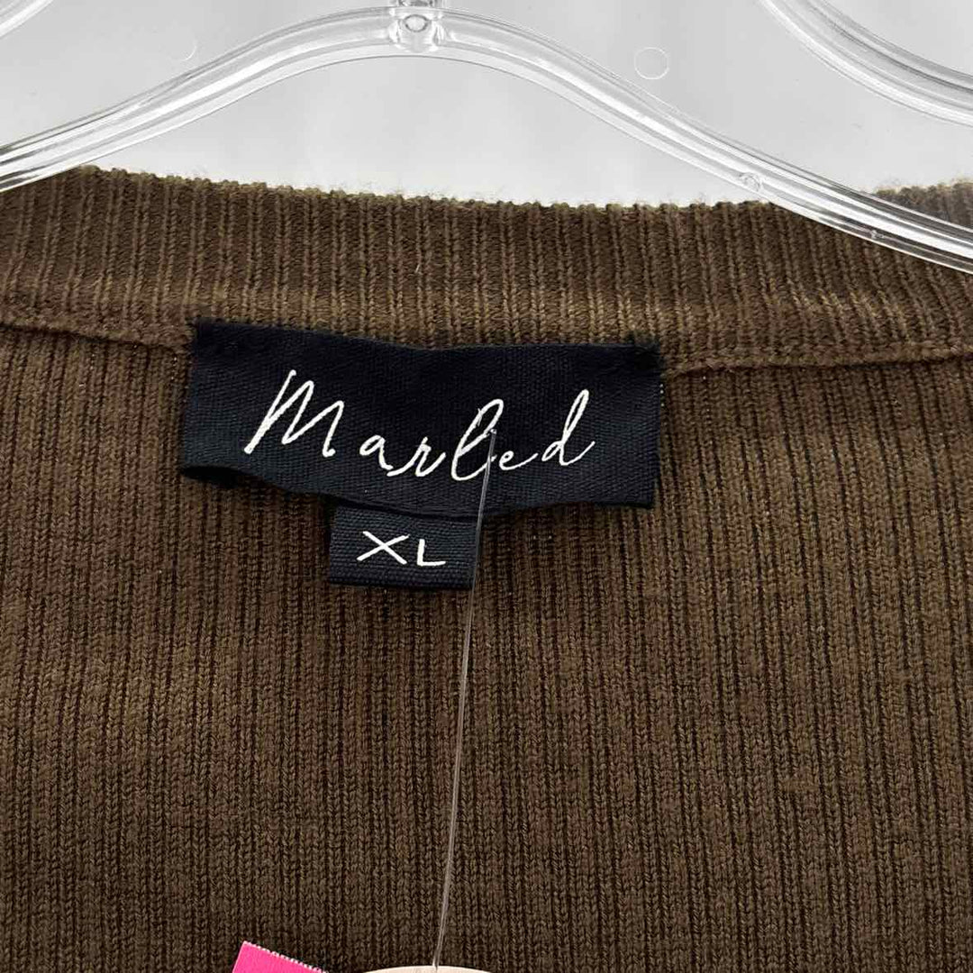 Size XL MARLED Olive Sweater