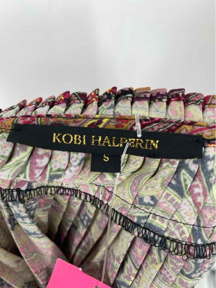 Size S KOBI HALPERIN Purple Print Shirt