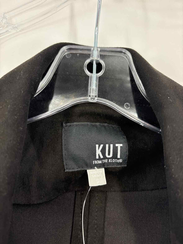 Size S KUT Black Suede Jacket