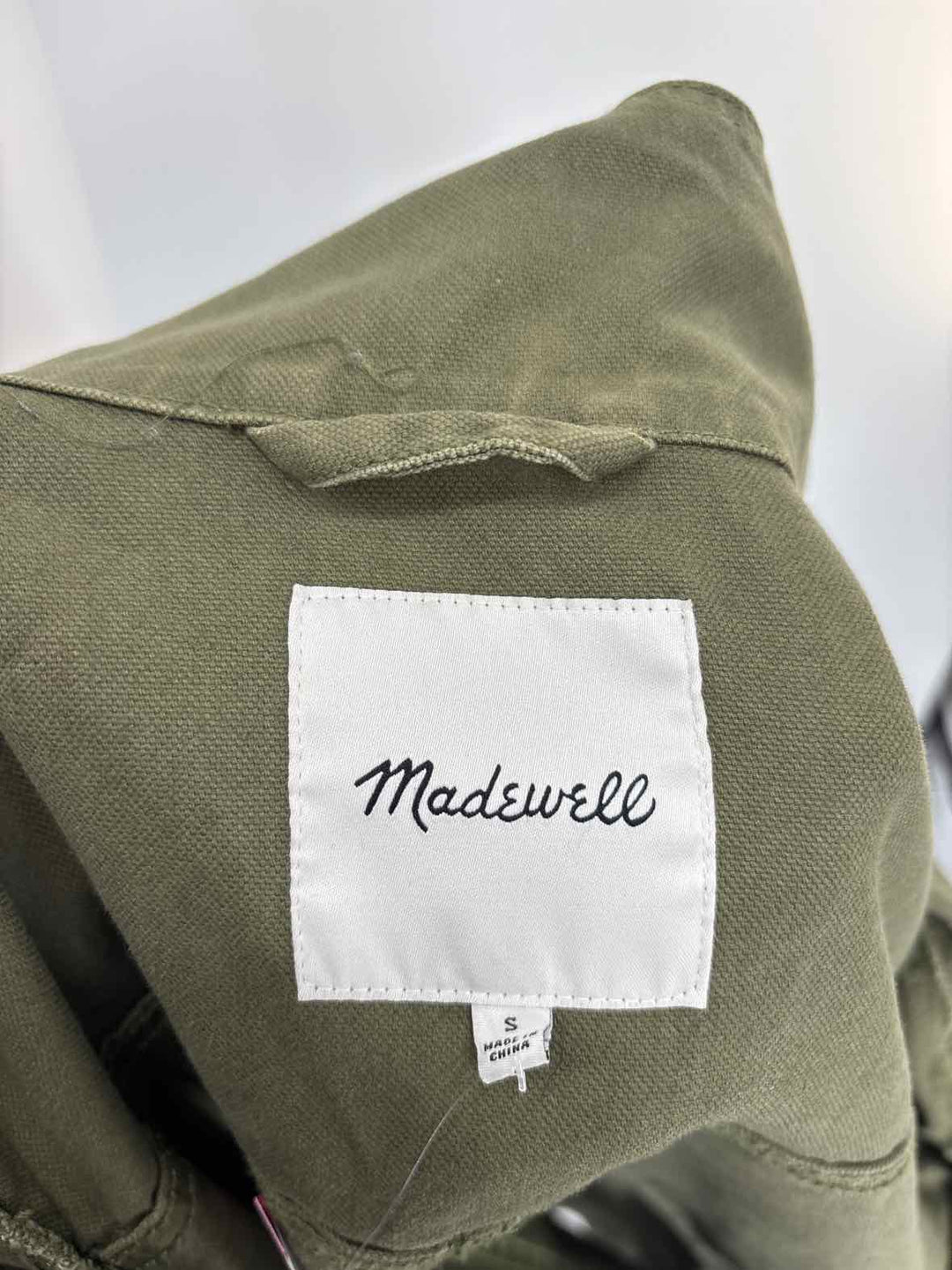 Size S MADEWELL Olive Jacket