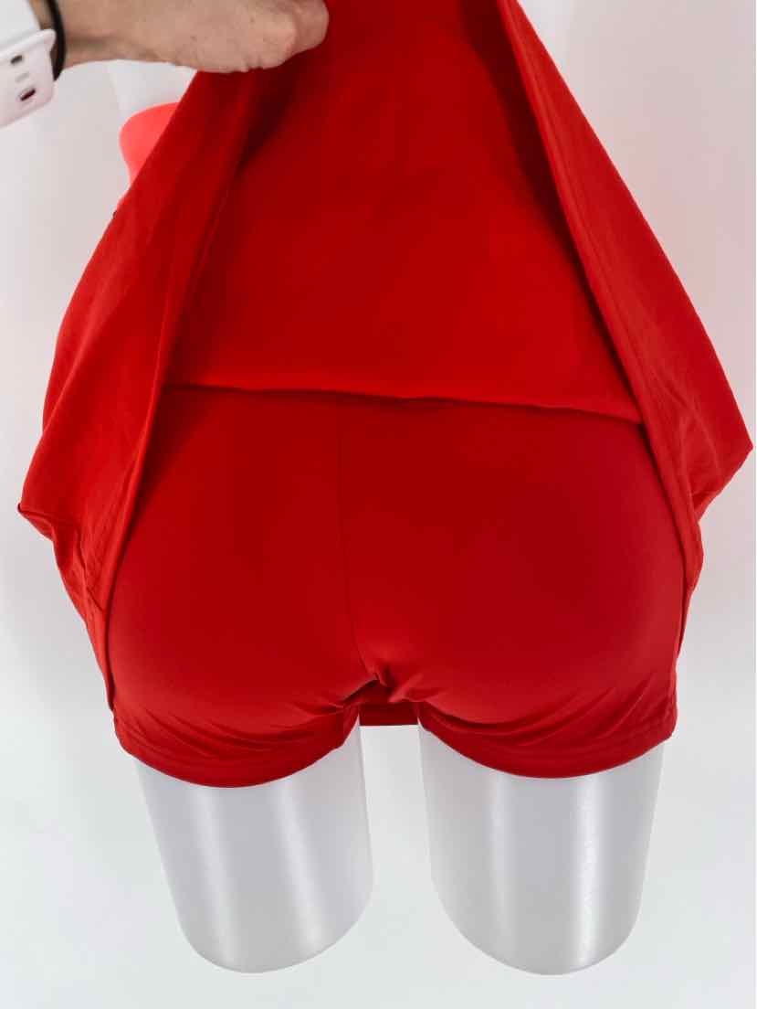 Size L Adidas Red Skirt