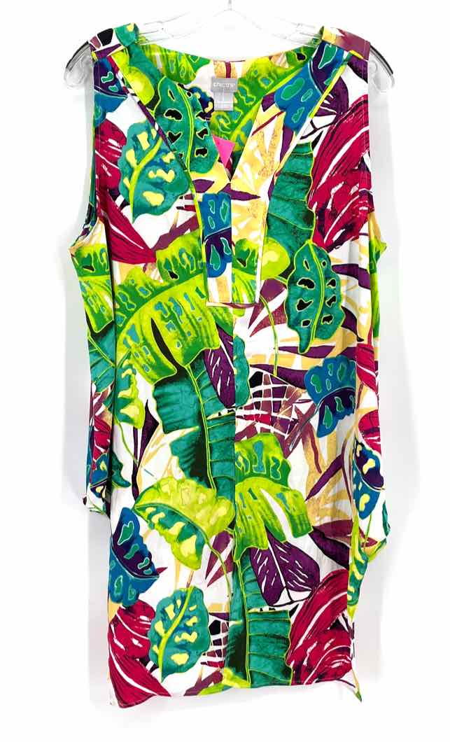 Size L Chico's Multi-Color Shirt