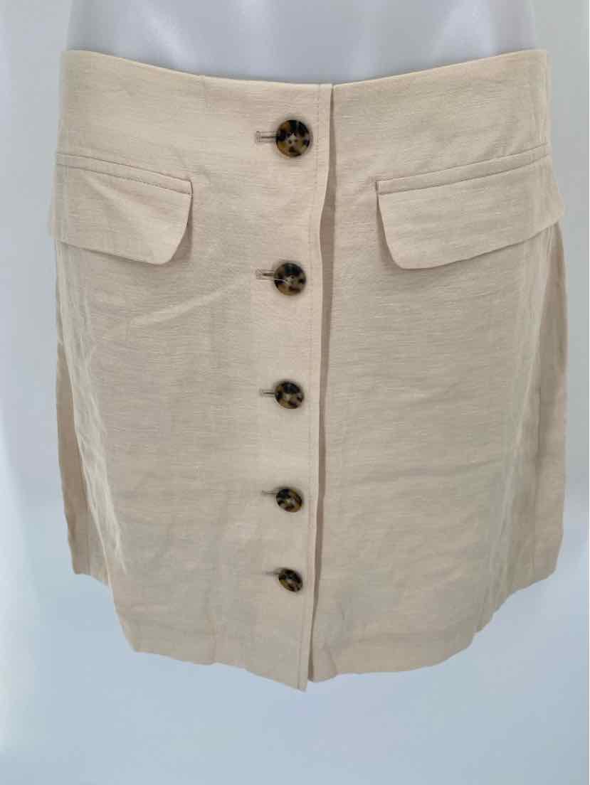Size 8 J Crew Tan Skirt