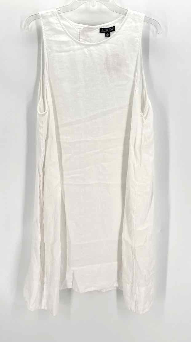 Size 2X J Crew White Dress