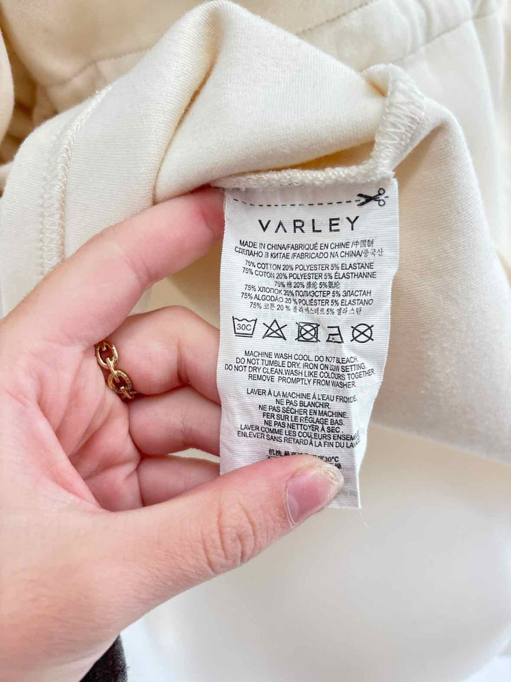 Size S VARLEY Cream Sweater