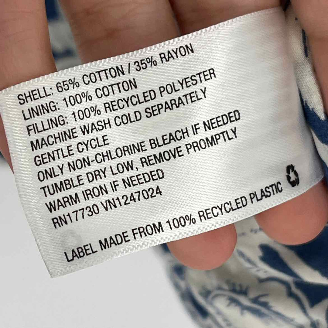 Size M UNIVERSAL THREAD Blue Print Jacket