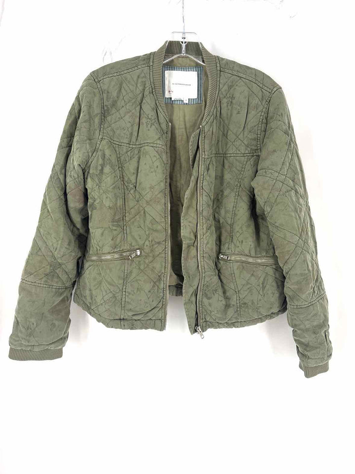Size S Anthropologie Olive Jacket