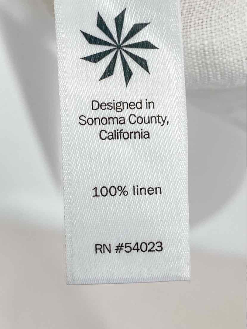 Size M Athleta Ivory Linen Vest