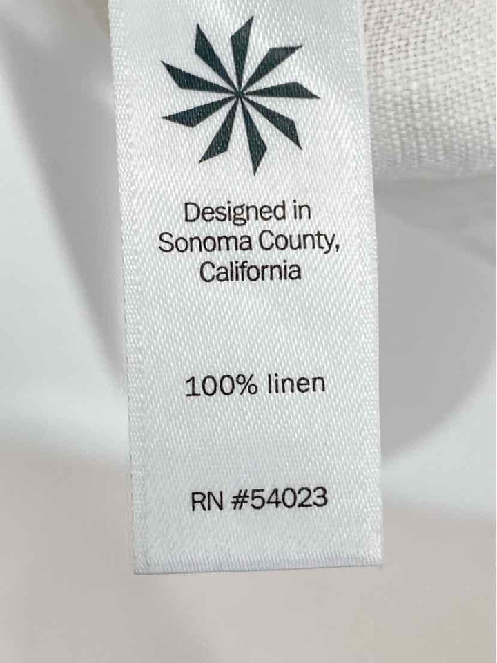 Size M Athleta Ivory Linen Vest