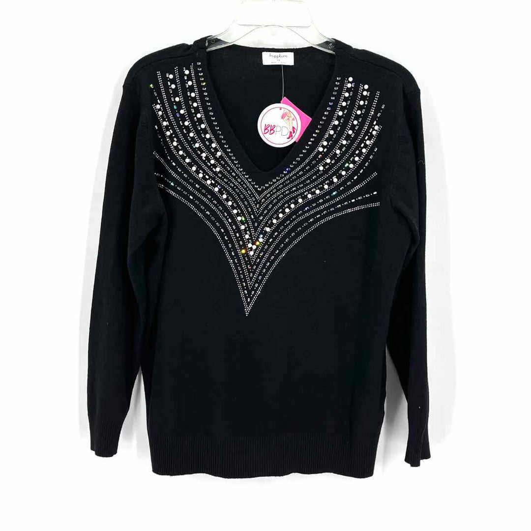 Size 1X Black Sweater