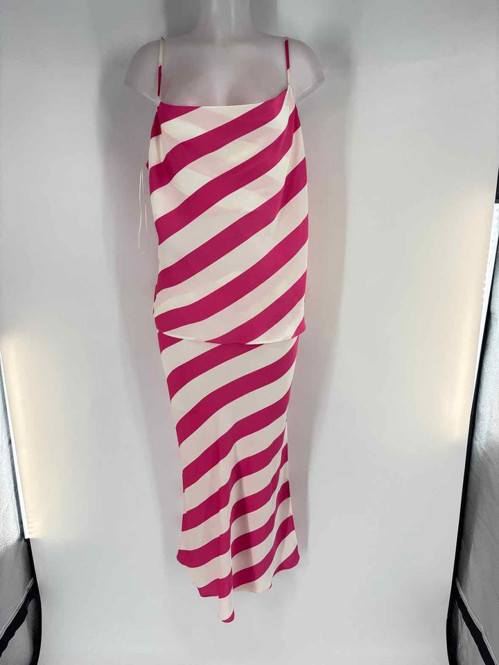 Size M/L SKIES ARE BLUE Pink 2 PC Dress