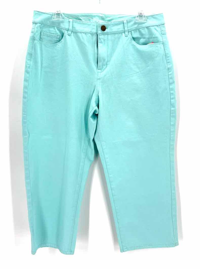 Size 10 Coldwater Creek Aqua Denim Jeans