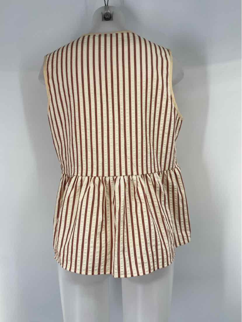 Size L CUPSHE Cream Shirt