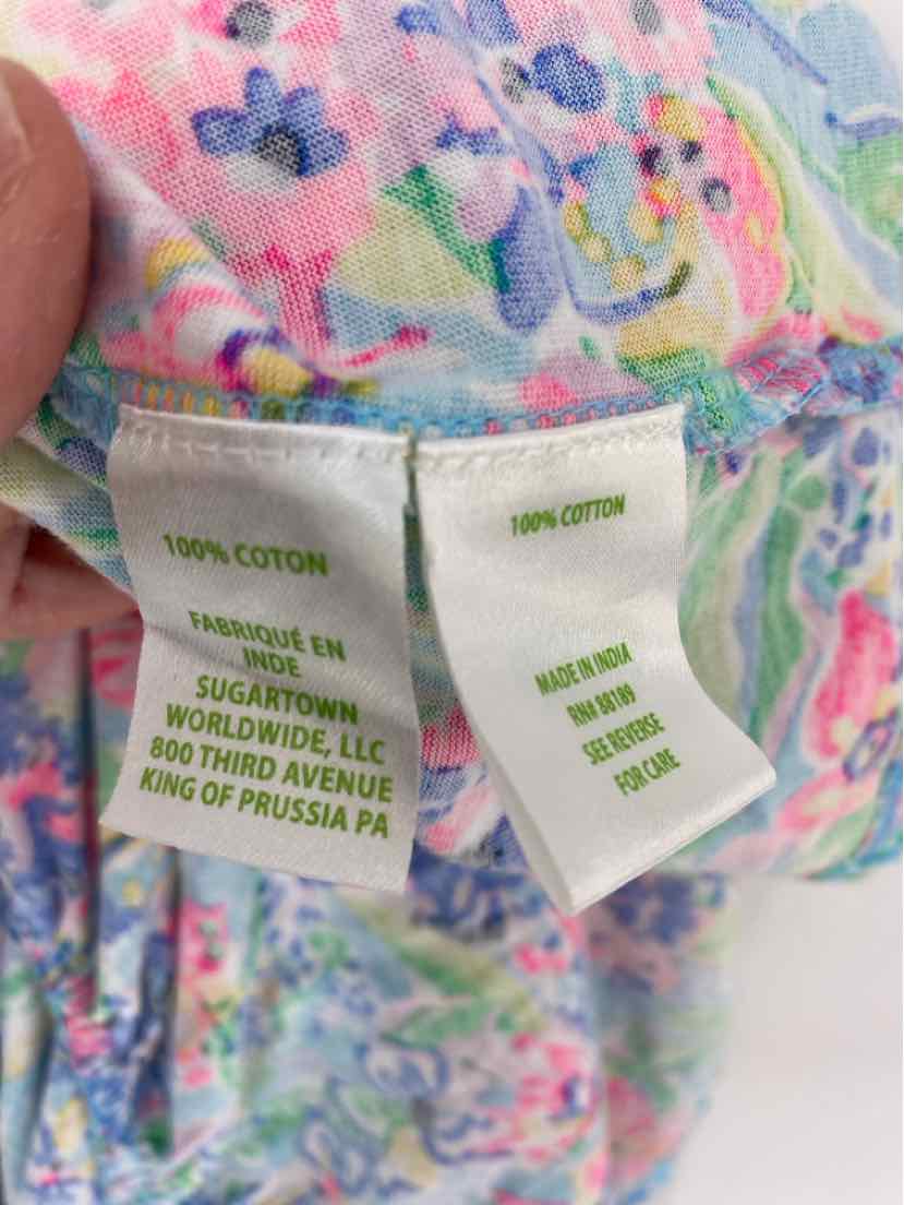 Size XS Lilly Pulitzer Blue Print Dress