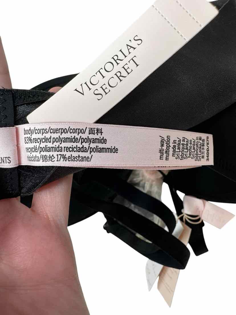 Size 34DD VICTORIA SECRET Black Bra