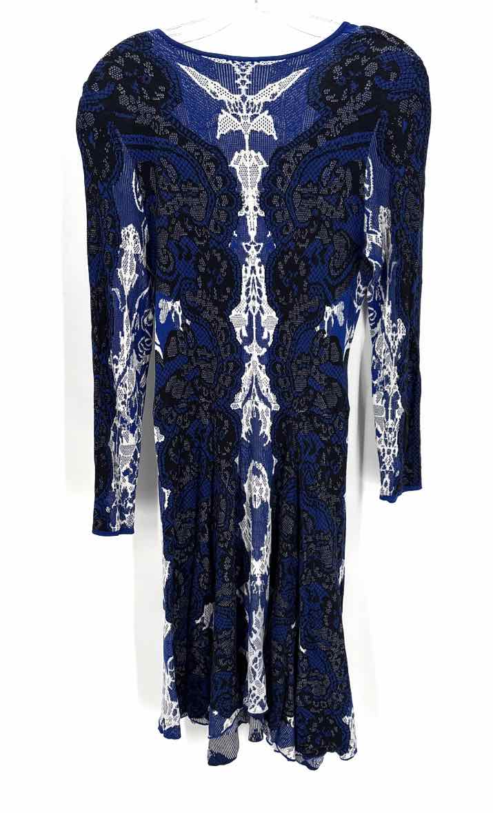 Size L BCBG Multi-Color Knit Dress