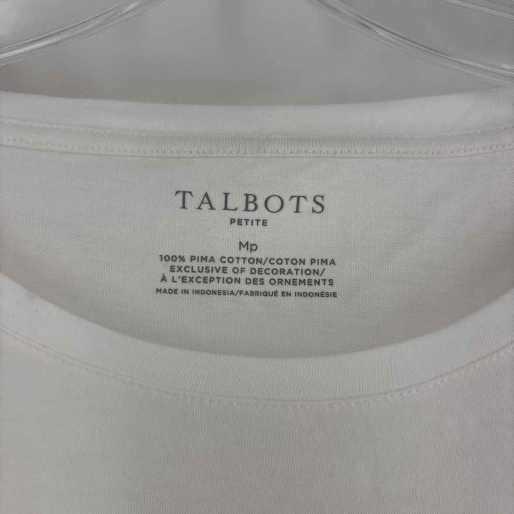 Size M Talbots White Shirt