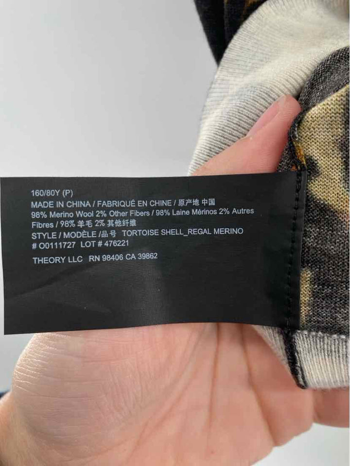 Size Petite THEORY Tan Sweater