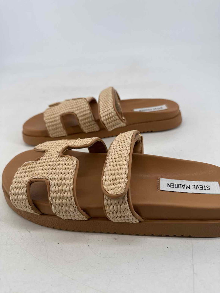 Shoe Size 9.5 Steve Madden Tan Sandals