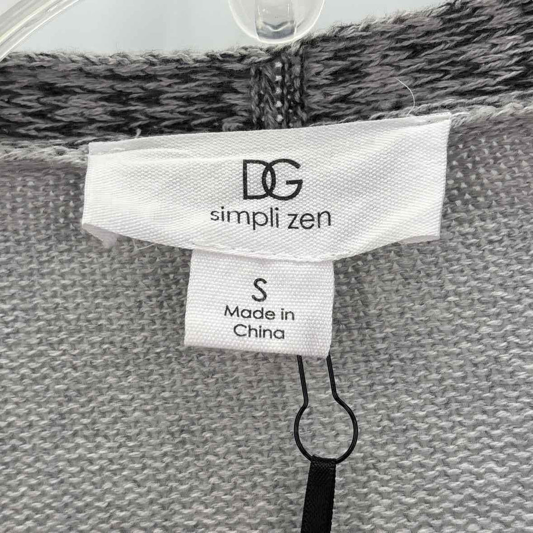 Size S Gray Knit Cardigan