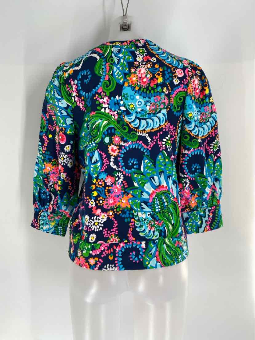 Size M Lilly Pulitzer Navy Shirt