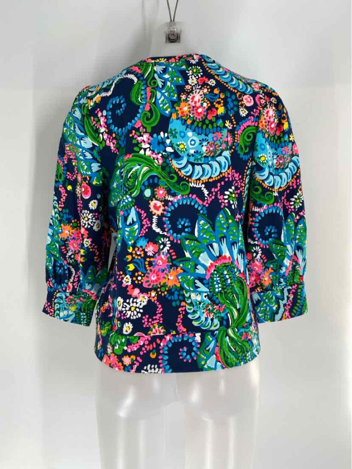 Size M Lilly Pulitzer Navy Shirt