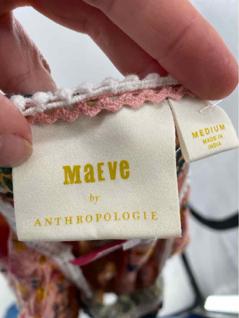 Size M MAEVE Multi-Color Shirt