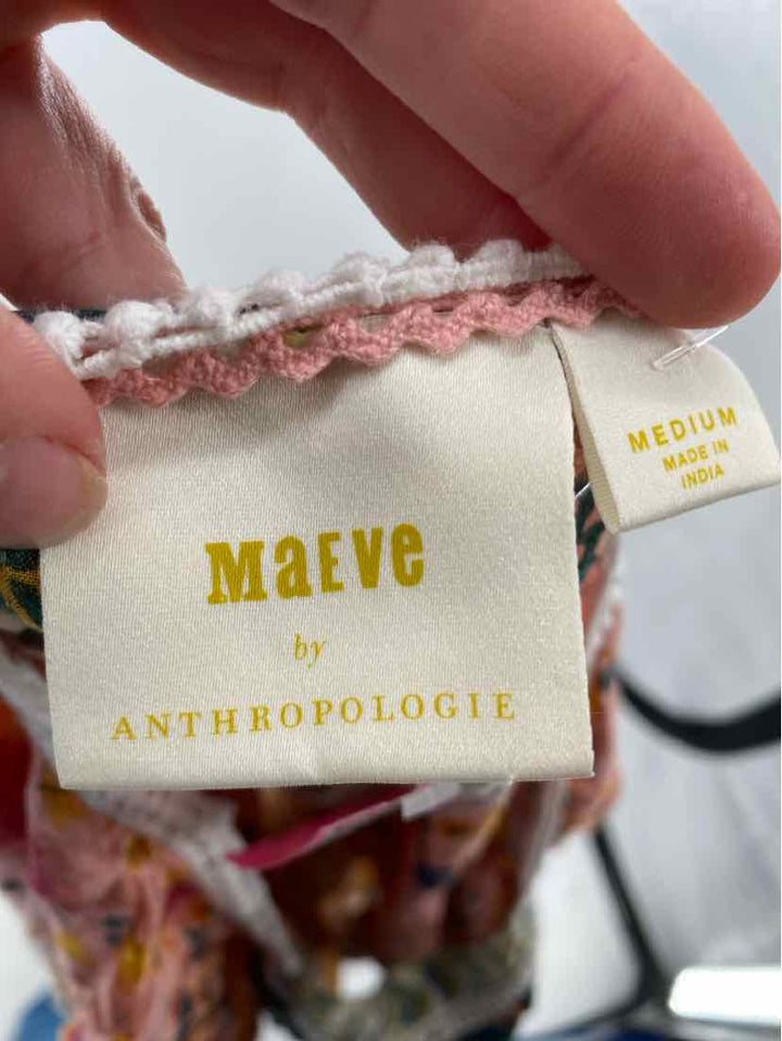 Size M MAEVE Multi-Color Shirt