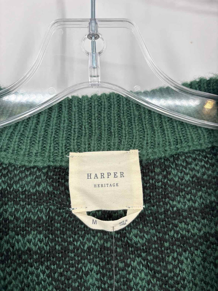 Size M Green Cardigan
