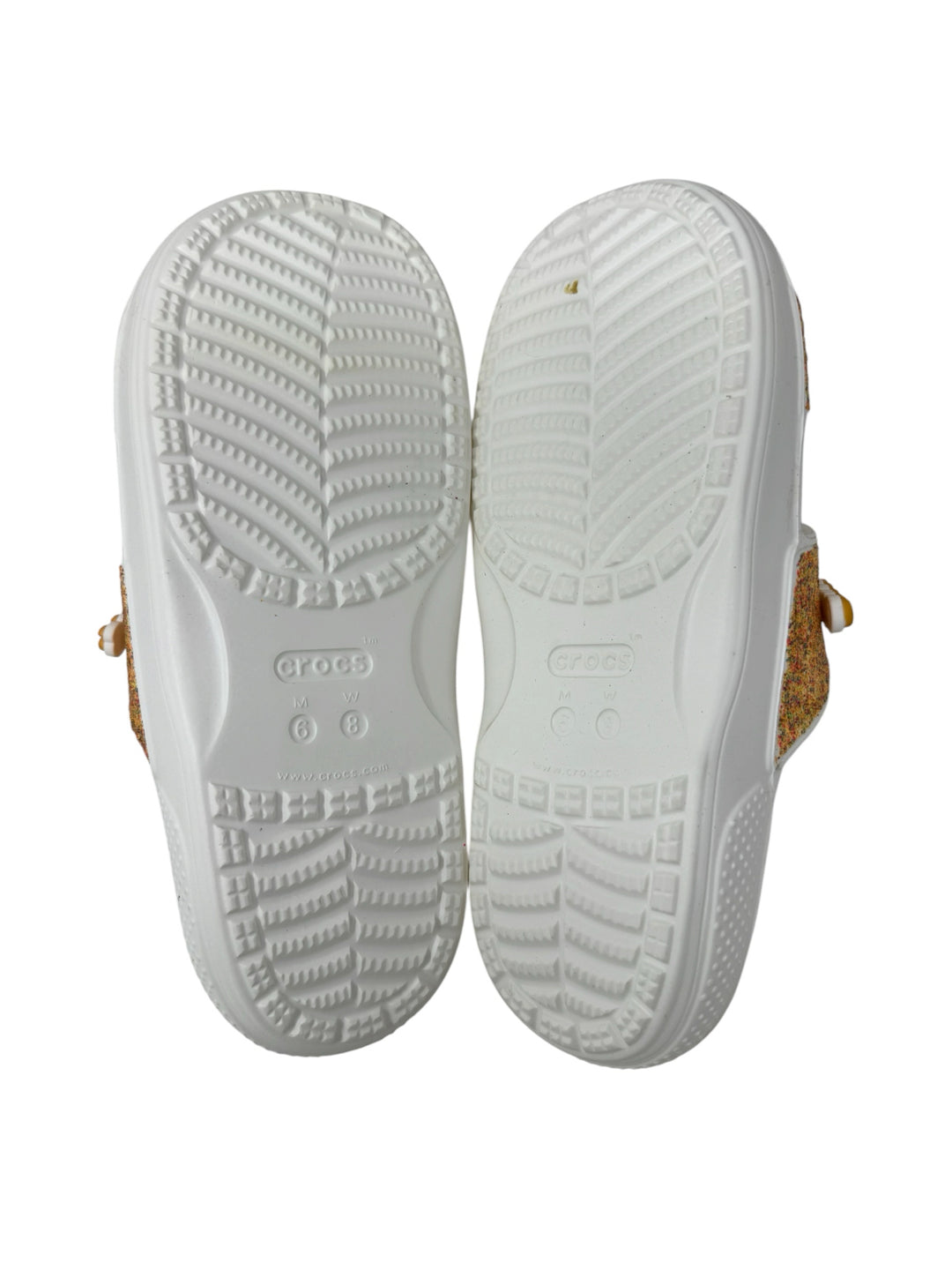 Shoe Size 8 Crocs Yellow Sandals
