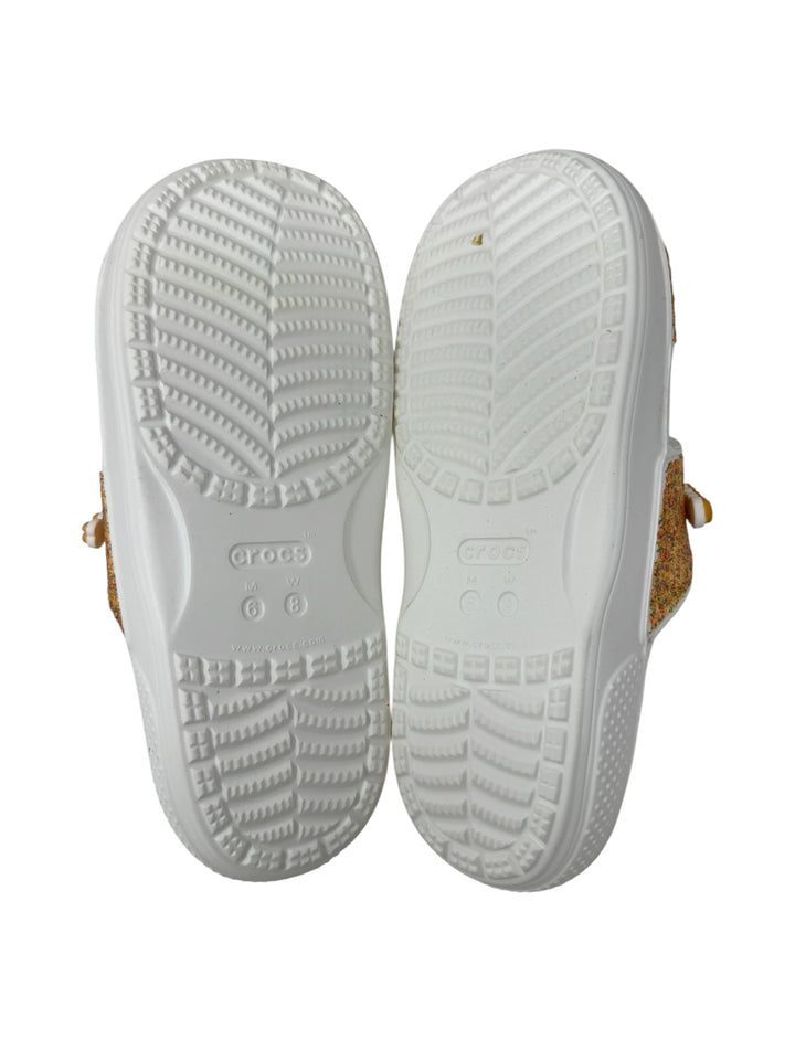 Shoe Size 8 Crocs Yellow Sandals