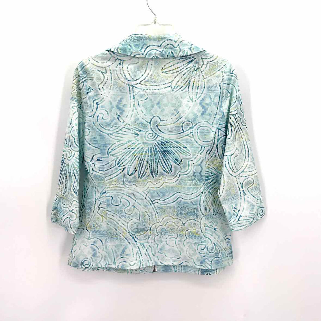 Size S Chico's Aqua Jacket
