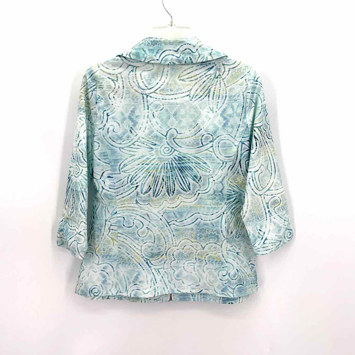 Size S Chico's Aqua Jacket