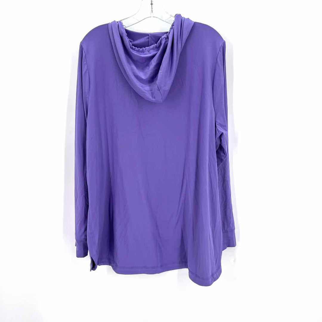 Size 18/20 LANE BRYANT Purple Shirt