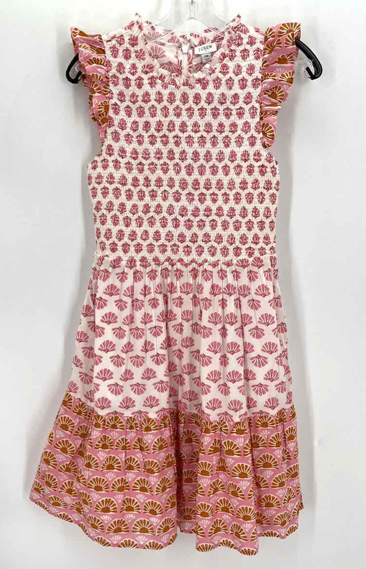 Size XS J Crew PINK PRINT Dress