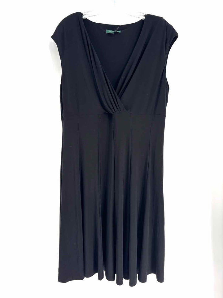 Size 18 RALPH LAUREN Black Dress