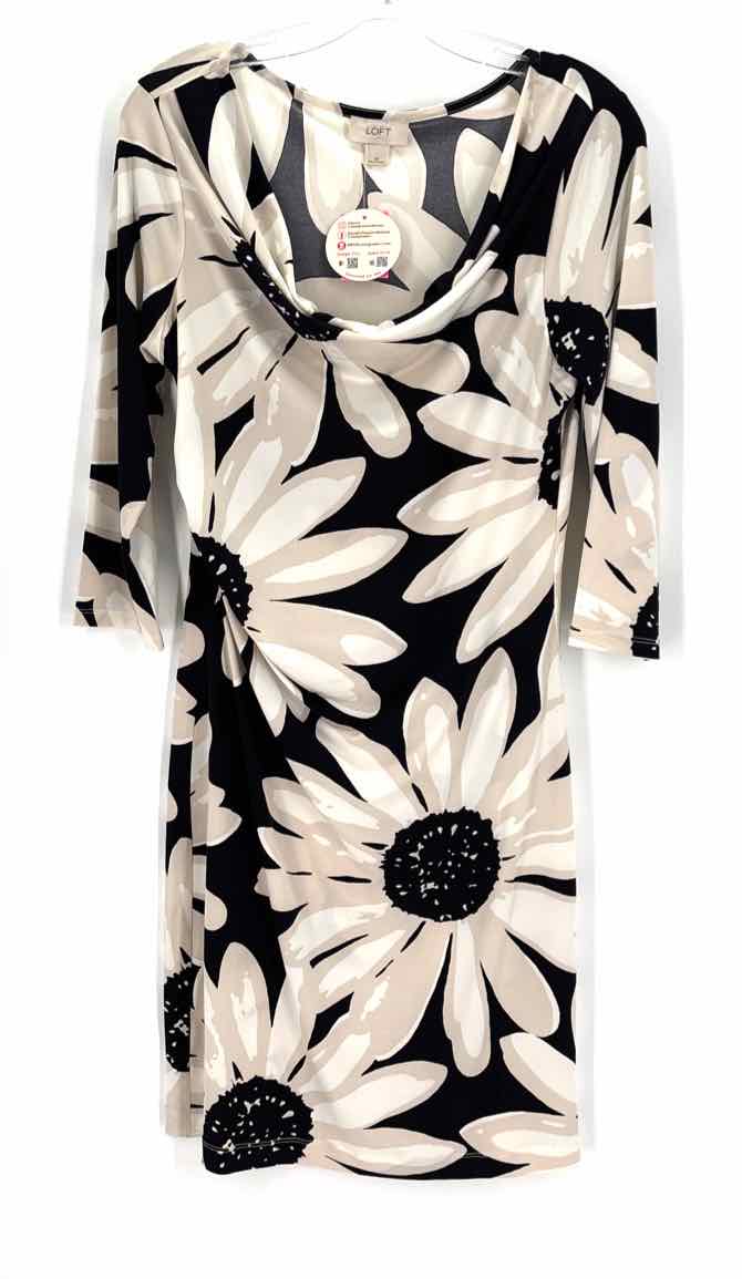 Size M LOFT Black Dress