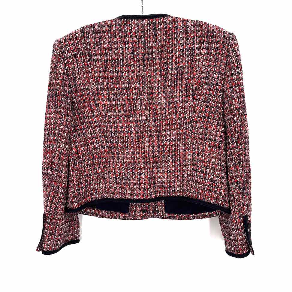 Size 16 VERONICA BEARD Multi-Color Tweed Jacket