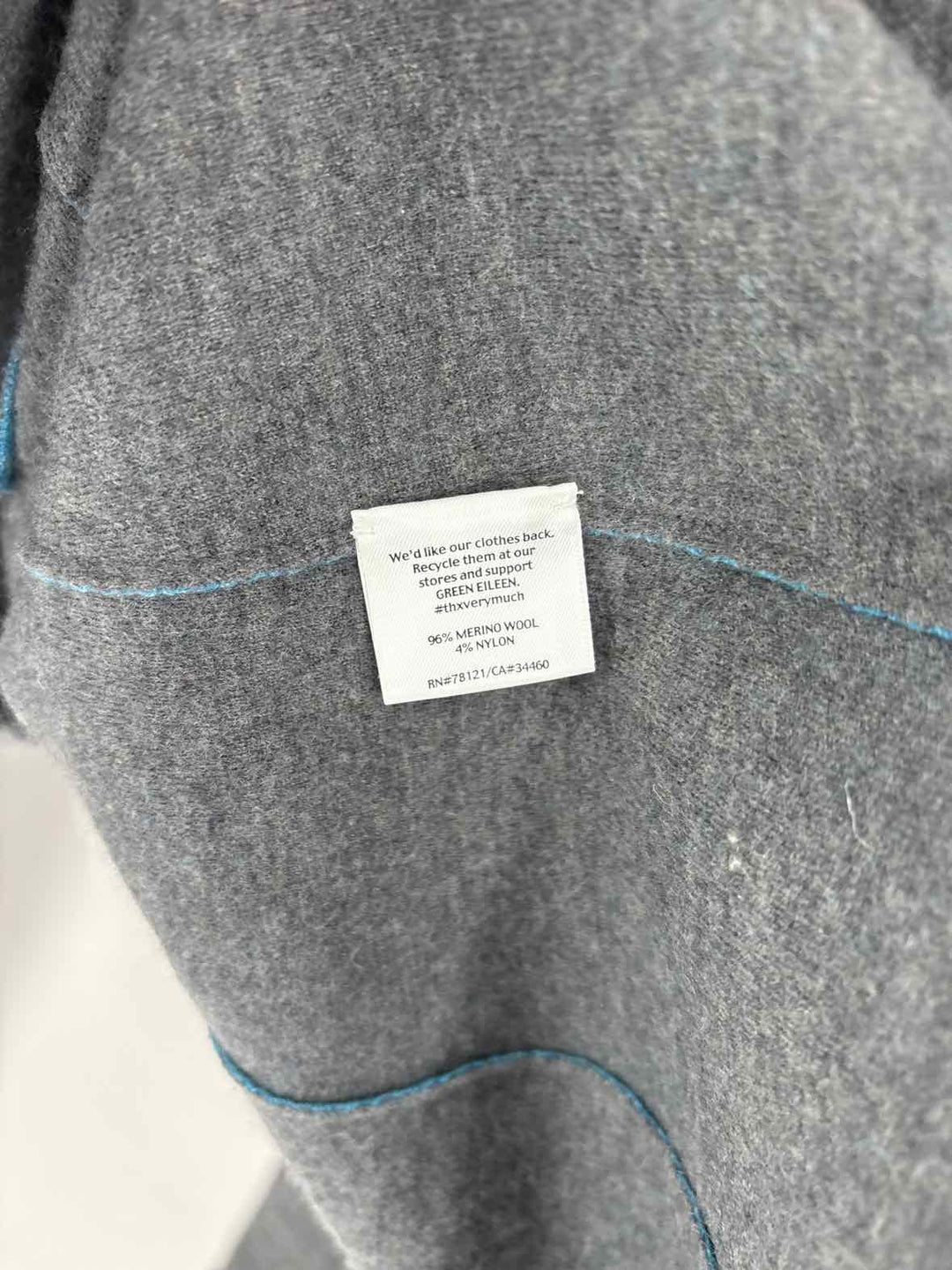 Size S Eileen Fisher Teal Sweater