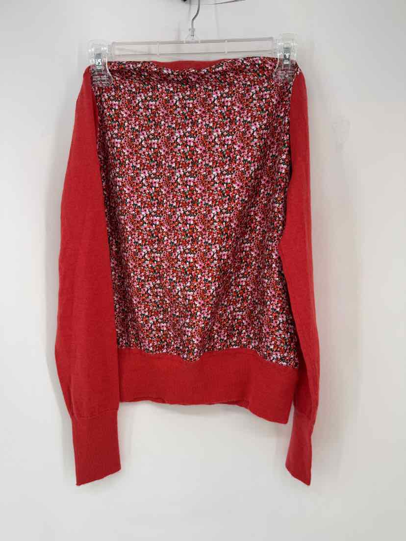 Size XS ANN MASHBURN Red Cardigan