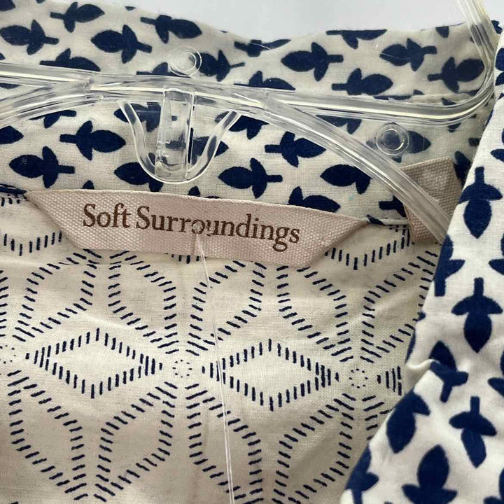Size L SOFT SURROUNDINGS Multi-Color Shirt