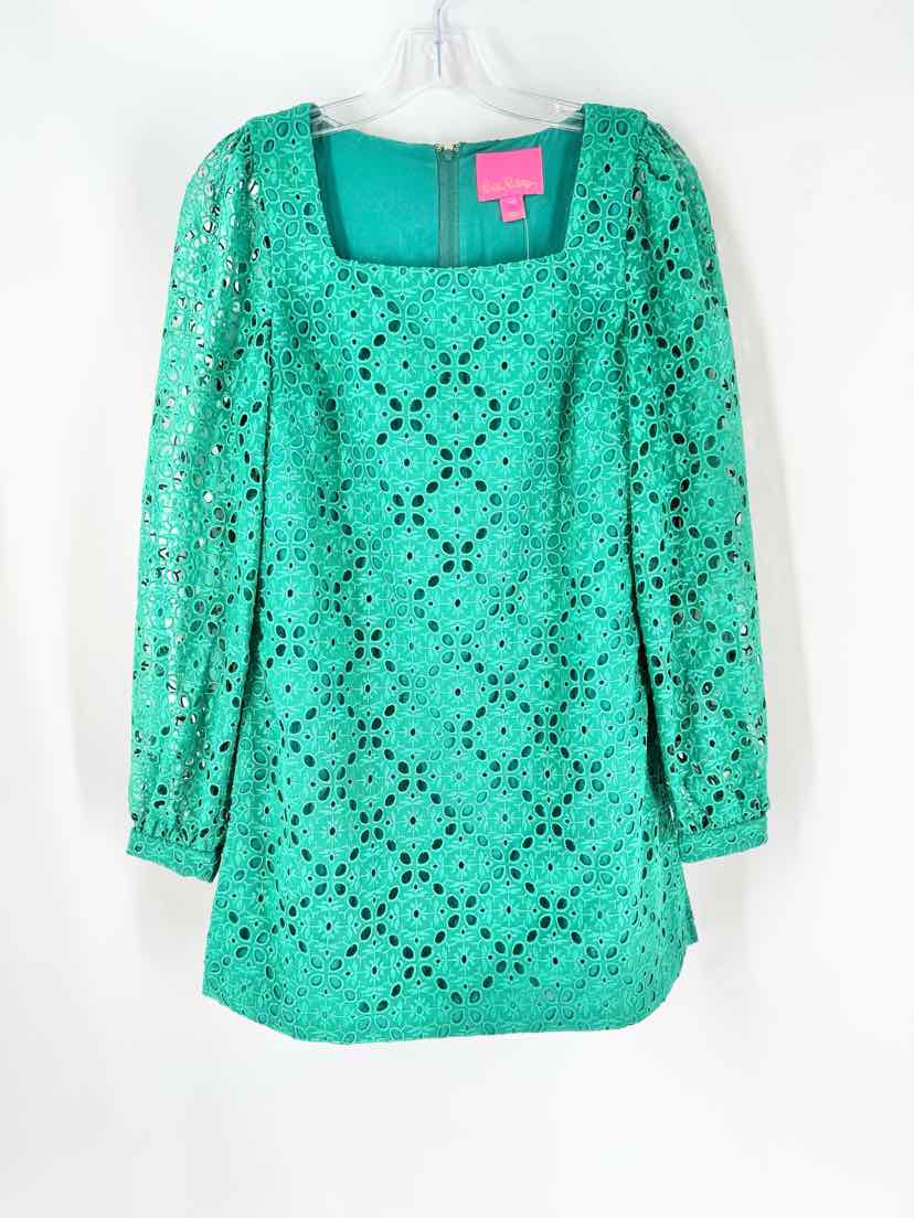 Size 2 Lilly Pulitzer Green Dress
