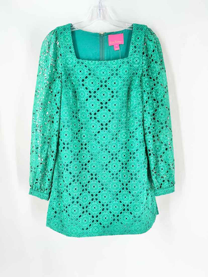 Size 2 Lilly Pulitzer Green Dress